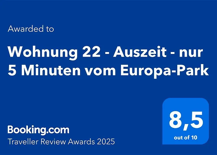 Wohnung 22 - Auszeit - Nur 5 Minuten Vom Europa-Park